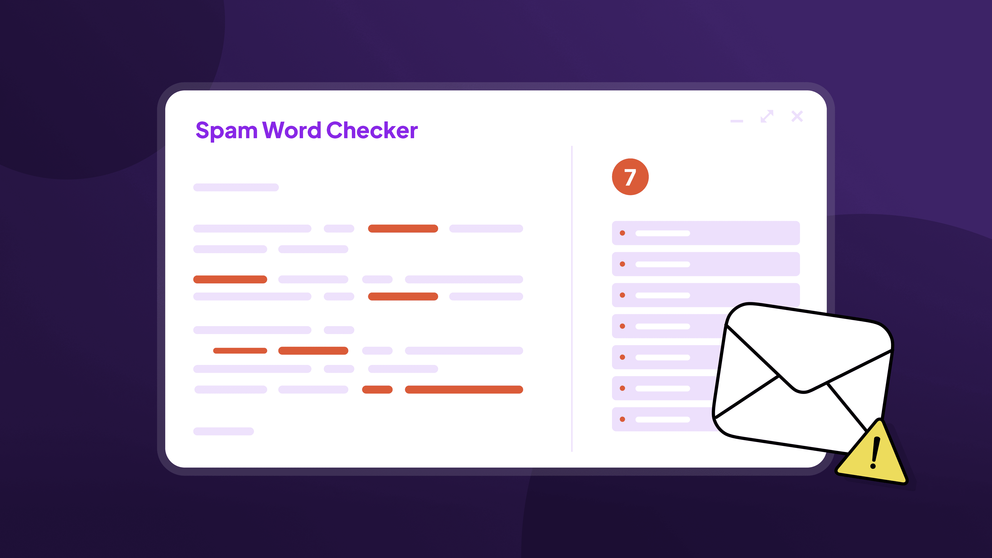 Spam trap words to avoid and how to find them easily before sending your email. preview